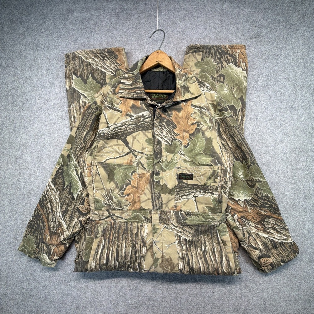 Liberty Realtree Insulated Coveralls Hunting Shooting Zippered Legs
